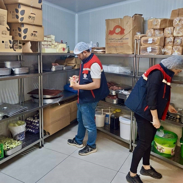 Bayat'ta gıda işletmelerine yönelik denetim