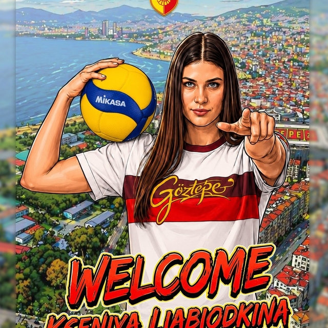 Göztepe Voleybol, Kseniya Liabiodkina'yı transfer etti