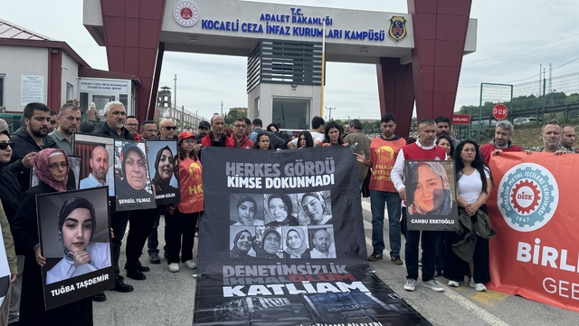 Kocaeli'deki fabrika yangını davasına ilişkin ailelerden açıklama