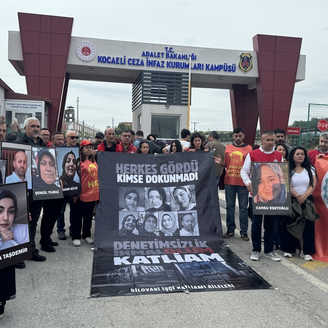 Kocaeli'deki fabrika yangını davasına ilişkin ailelerden açıklama