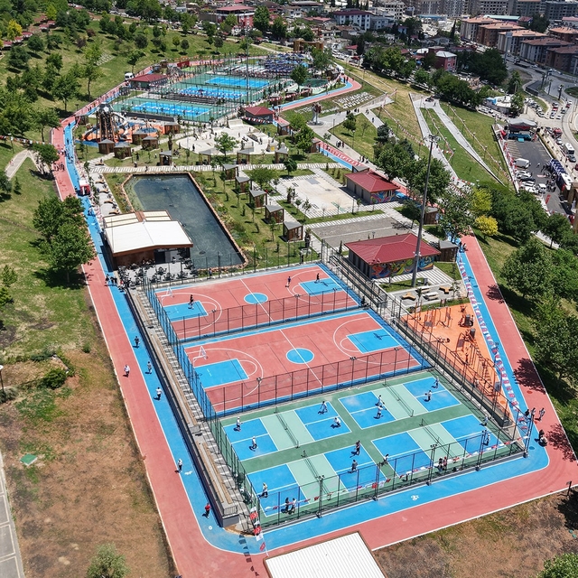 Depremzede Kahramanmaraş ilk spor vadisine kavuştu