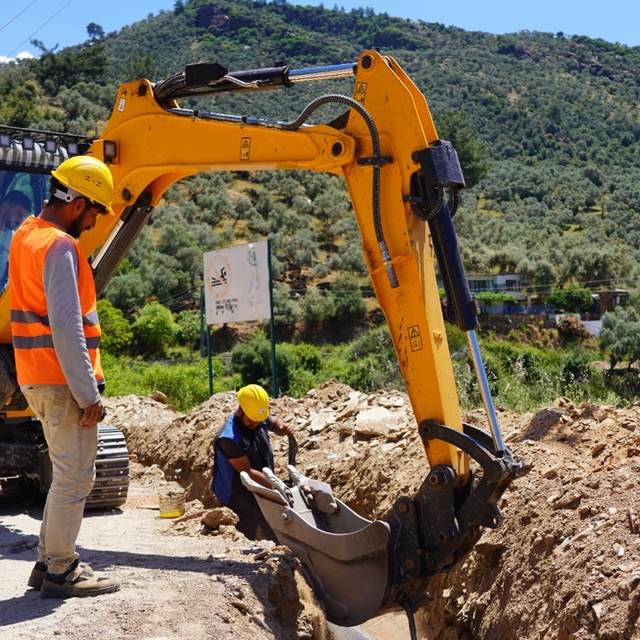 Milas Günlük ve Sakarkaya Mahallelerinin taşıma su derdine son