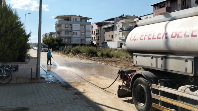 Efeler Belediyesi'nden yaşanan olumsuzluğa hızlı müdahale