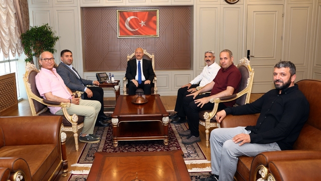 Adıyaman İGC'den Vali Abdullah Küçük'e ziyaret