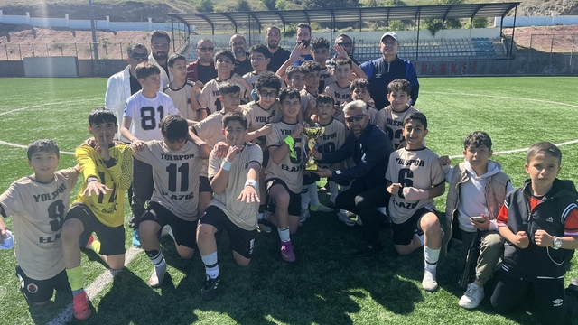 Elazığ U13 Ligi'nden Yolspor şampiyon oldu
