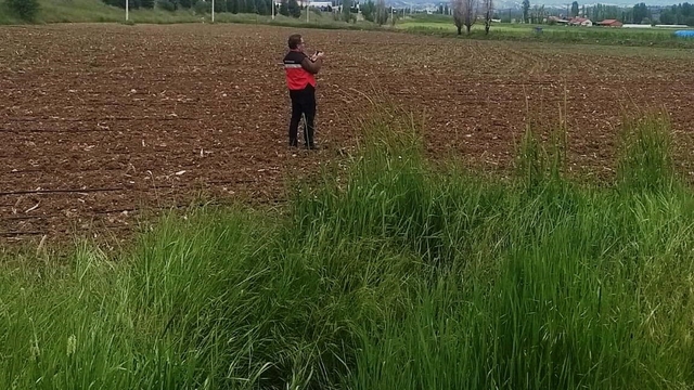Gediz'de referans parsel tespit çalışmaları