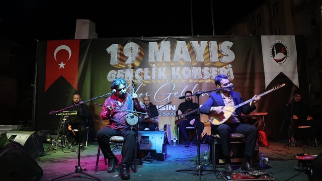 Sungurlu'da 19 Mayıs coşkusu konserle taçlandı