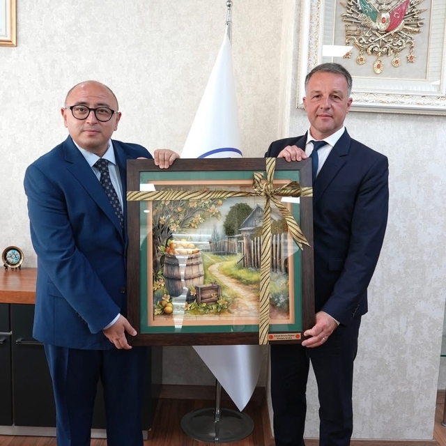 Erdemli ile Romanya'nın Braila kenti kardeş şehir oldu