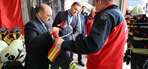Büyükşehir'den OSB İtfaiyesi'ne 11 yıl sonra ekipman desteği