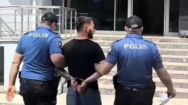 Alaçam'da cinayet hükümlüsü yakalandı