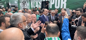 Konyaspor, kupa finali için Antalya'ya uğurlandı