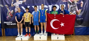Erzincanlı badmintonculardan Avrupa ikinciliği