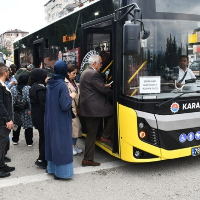 Karabük'te 65 yaş altına ücretsiz ulaşım kaldırıldı