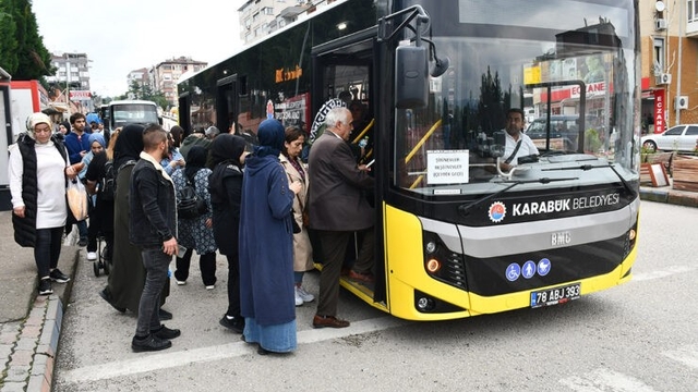 Karabük'te 65 yaş altına ücretsiz ulaşım kaldırıldı