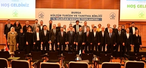 Bursa Kültür Turizm ve Tanıtma Birliği Başkanı Oktay Yılmaz güven tazeledi...