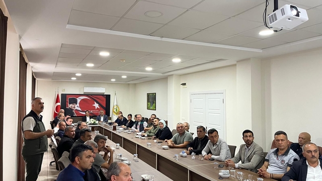 Bozyazı ilçesinde "Orman Yangılarıyla Mücadele Toplantısı" yapıldı
