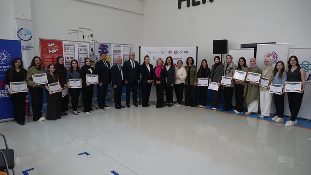 Samsun'da Kadın Mühendis Okulu ikinci dönem mezunlarını verdi