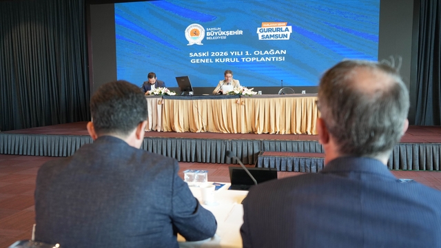 Havza'da selden etkilenenlerin 6 aylık su giderini belediye karşılayacak
SASKİ 2026 Yılı 1. Olağan Genel Kurul Toplantısı