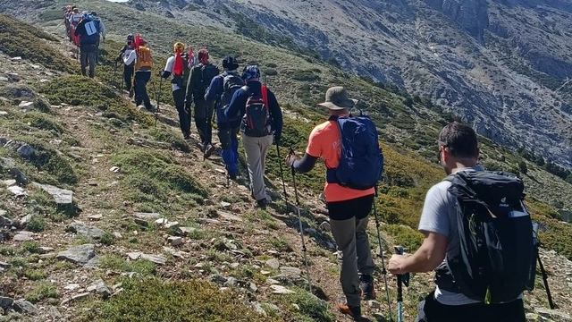19 Mayıs coşkusu Babadağ'ın zirvesinde kutlandı