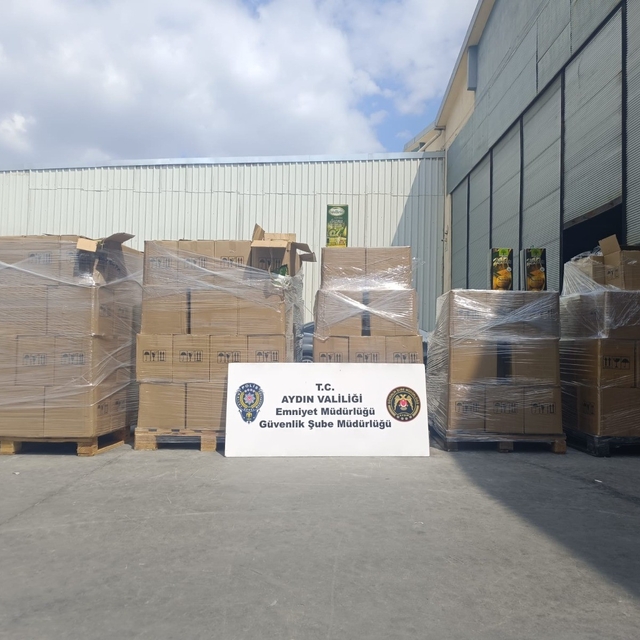 Aydın'da 5 bin litre tağşiş zeytinyağı ele geçirildi