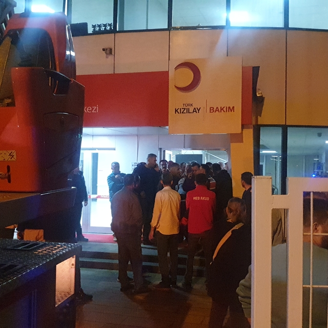 Düzce'de huzurevinde yangın
