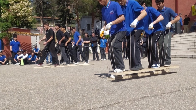 Bilecik'te öğrencilerin tasarladığı oyunlar okulda hayat buldu
