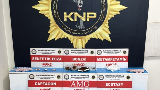 Kahramanmaraş'ta uyuşturucu operasyonu: 3 tutuklama