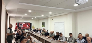 Bozyazı'da Orman Yangınlarına Karşı Koordinasyon Toplantısı yapıldı