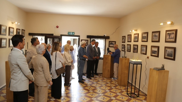 Balıkesir'de "İmgesel Yolculuk" heykel sergisi açıldı
