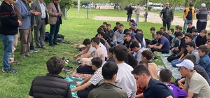 Kur'an kursu öğrencilerinden eğitime piknik molası
