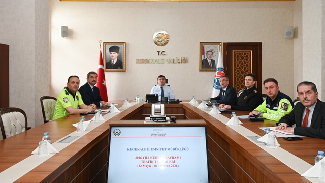 Kırıkkale'de Kurban Bayramı Güvenlik Tedbirleri Toplantısı yapıldı