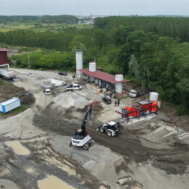Terme kendi asfaltını üretmeye başladı