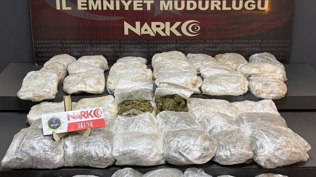 Batman'da 20 kilogram skunk ele geçirildi