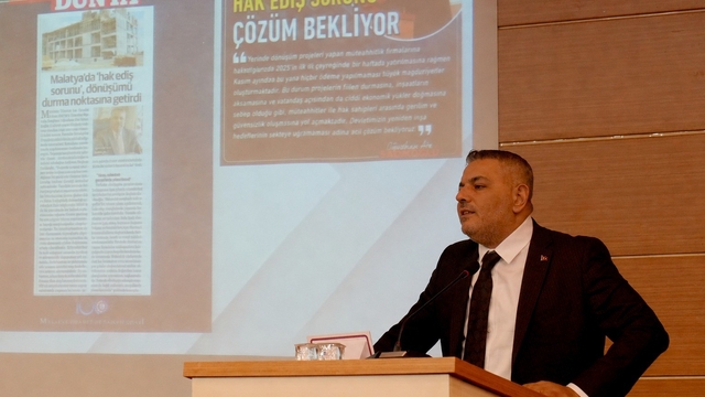 Başkan Sadıkoğlu'ndan hak ediş talebi