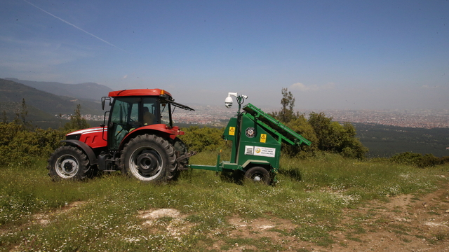 Yeni nesil duman avcısı "Baykuş Göz" ormanları izleyecek