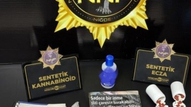 Niğde'de narkotik operasyonu: 3 şüpheli tutuklandı