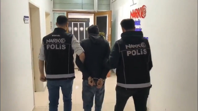 Bingöl'de uyuşturucuyla mücadele: 1 tutuklama