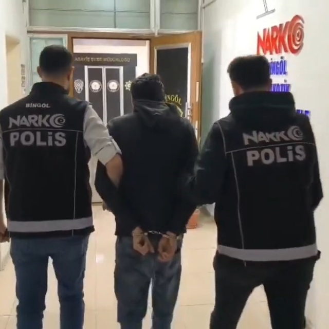Bingöl'de uyuşturucuyla mücadele: 1 tutuklama