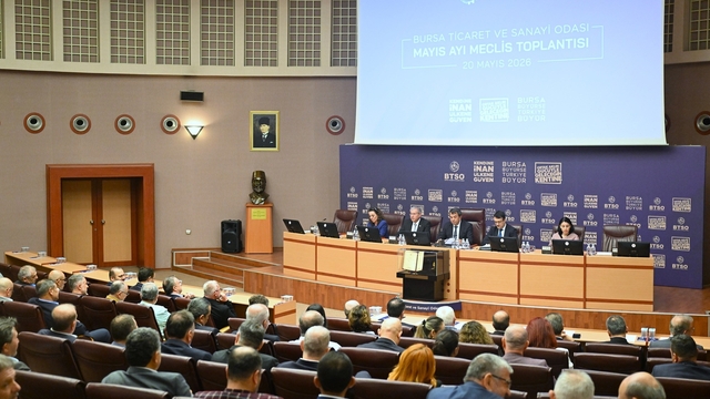 BTSO mayıs ayı meclis toplantısı gerçekleştirildi
BTSO Yönetim Kurulu Başkan Yardımcısı İsmail Kuş: "Bursa'mızı daha yenilikçi ve rekabetçi bir merkez haline getirmek istiyoruz"