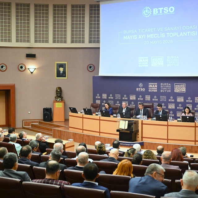 BTSO mayıs ayı meclis toplantısı gerçekleştirildi
BTSO Yönetim Kurulu Başka...