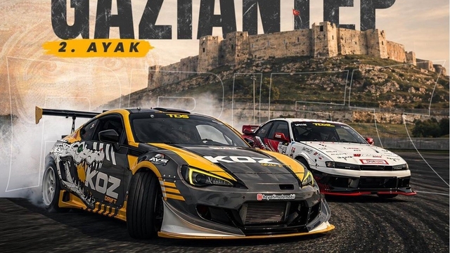Türkiye Drift Şampiyonası ilk kez Gaziantep'te
Drift tutkunları 24 Mayıs'ta Gazi Pisti'nde buluşacak