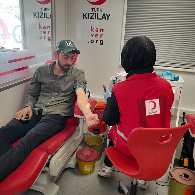 Karapınar'da kan bağışı kampanyası