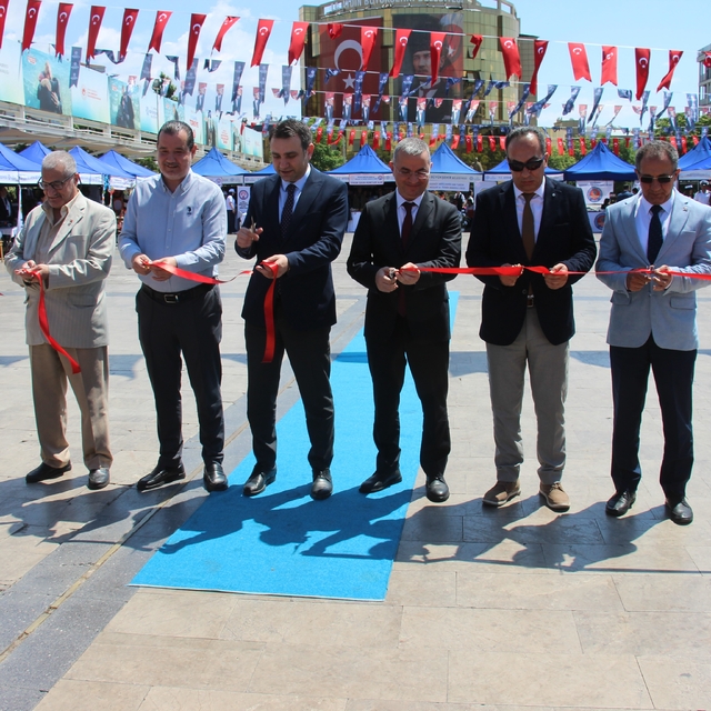 Meslek liseliler hünerleriyle bölümlerini tanıttı