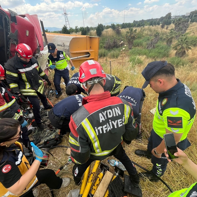 Aydın'da trafik kazası: 1 ölü
