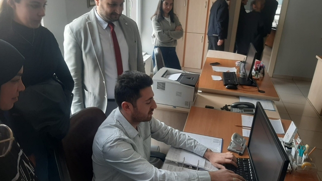 Gençlerden eğitim ziyareti
