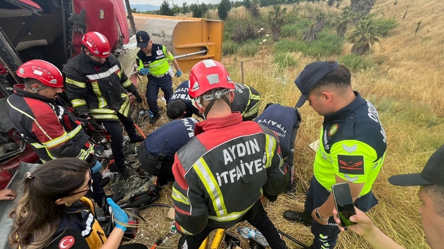 Aydın'da trafik kazası: 1 ölü