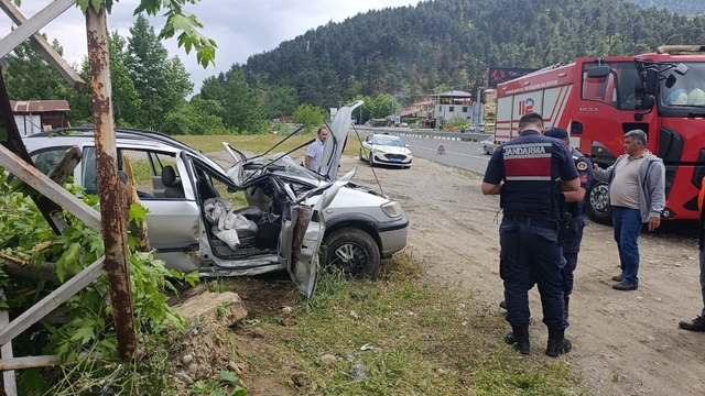 Kahramanmaraş'ta trafik kazası: 1 yaralı
