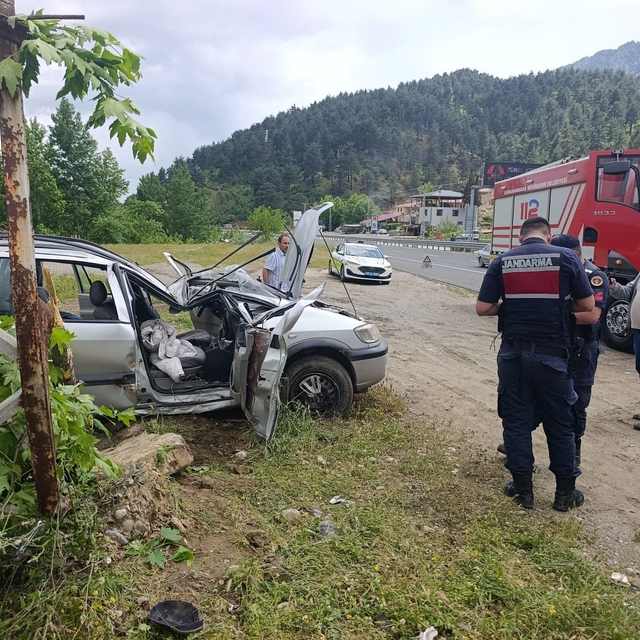 Kahramanmaraş'ta trafik kazası: 1 yaralı