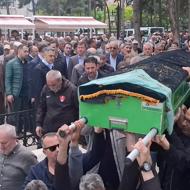 İzmir'de öldürülmüştü, Konya'da toprağa verildi