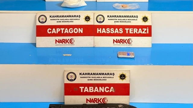 Kahramanmaraş'ta uyuşturucu operasyonu: 1 tutuklama